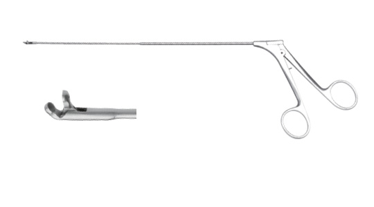 H110 laryngeal forceps (left turn bowl mouth)