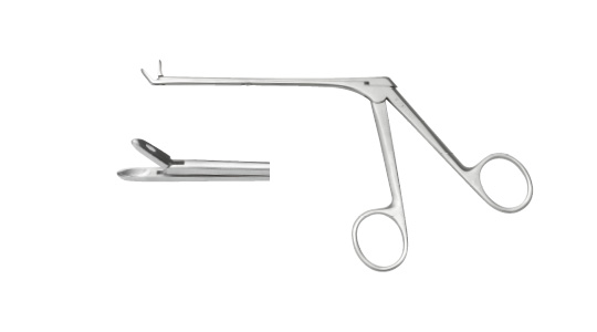 E204 鼻窦咬骨钳（90°直开口Ф4*125）